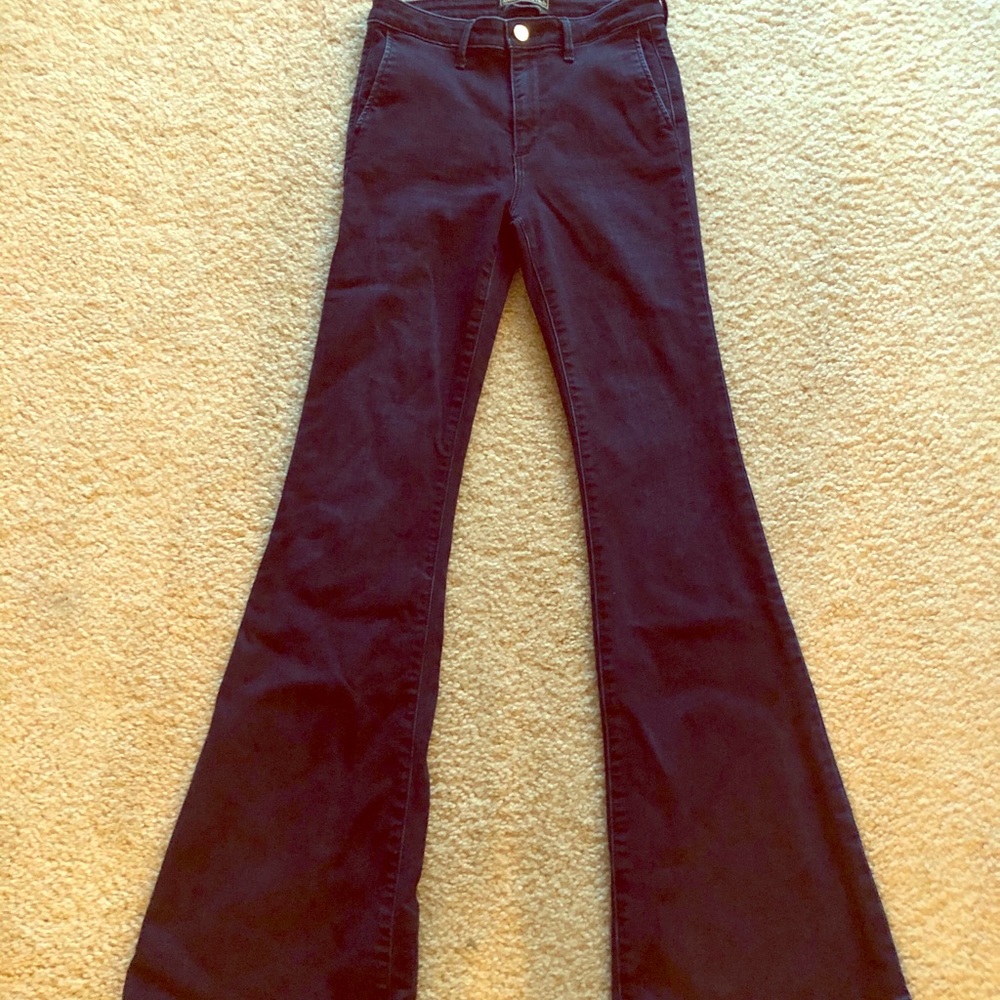 Abercrombie bell bottom jeans